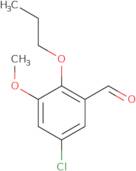 5-Chloro-3-methoxy-2-propoxybenzaldehyde