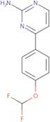 4-[4-(Difluoromethoxy)phenyl]pyrimidin-2-amine