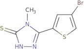 5-(4-Bromo-thiophen-2-yl)-4-methyl-4H-[1,2,4]-triazole-3-thiol