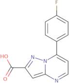 7-(4-Fluorophenyl)pyrazolo[1,5-a]pyrimidine-2-carboxylic acid