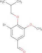 3-Bromo-4-isobutoxy-5-methoxybenzaldehyde