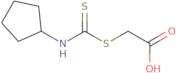 ([(Cyclopentylamino)carbonothioyl]thio)acetic acid