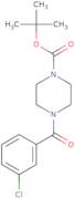 tert-Butyl 4-[(3-chlorophenyl)carbonyl]piperazine-1-carboxylate