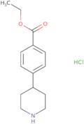 Ethyl 4-(piperidin-4-yl)benzoate hydrochloride