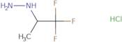 (1,1,1-Trifluoropropan-2-yl)hydrazine hydrochloride