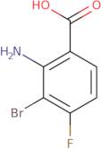 2-Amino-3-bromo-4-fluorobenzoic acid