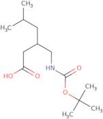 3-[[[(1,1-Dimethylethoxy)carbonyl]amino]methyl]-5-methylhexanoic acid