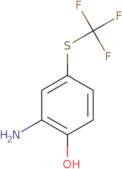 2-Amino-4-[(trifluoromethyl)thio]phenol