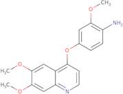 4-((6,7-Dimethoxyquinolin-4-yl)oxy)-2-methoxyaniline