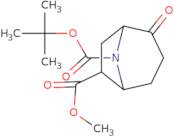 8-N-Boc 2-oxo-8-azabicyclo[3.2.1]octane-6-carboxylic acid methyl ester