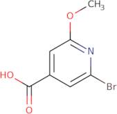 2-Bromo-6-methoxyisonicotinic acid