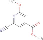 Methyl 2-cyano-6-methoxyisonicotinate