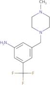 3-[(4-Methylpiperazin-1-yl)methyl]-5-(trifluoromethyl)aniline