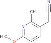 2-(6-Methoxy-2-methylpyridin-3-yl)acetonitrile