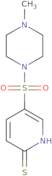 5-[(4-Methylpiperazin-1-yl)sulfonyl]pyridine-2-thiol