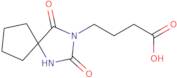 4-{2,4-Dioxo-1,3-diazaspiro[4.4]nonan-3-yl}butanoic acid