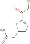 2-[5-(2-Chloroacetyl)thiophen-2-yl]acetamide