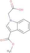 2-[3-(Methoxycarbonyl)-1H-indol-1-yl]acetic acid