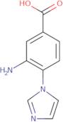 3-Amino-4-imidazol-1-yl-benzoic acid
