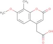 (7-Methoxy-8-methyl-2-oxo-2H-chromen-4-yl)acetic acid