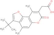 2-{3-tert-Butyl-4,9-dimethyl-7-oxo-7H-furo[2,3-F]chromen-8-yl}acetic acid