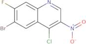 6-Bromo-4-chloro-7-fluoro-3-nitroquinoline