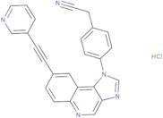 4-[8-[2-(3-Pyridinyl)ethynyl]-1H-imidazo[4,5-c]quinolin-1-yl]benzeneacetonitrile