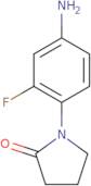 1-(4-Amino-2-fluorophenyl)pyrrolidin-2-one