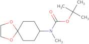 N-Boc-N-methyl-1,4-dioxaspiro[4.5]decan-8-amine