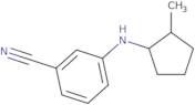 3-[(2-Methylcyclopentyl)amino]benzonitrile