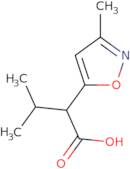 3-Methyl-2-(3-methyl-1,2-oxazol-5-yl)butanoic acid