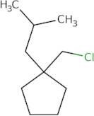 1-(Chloromethyl)-1-(2-methylpropyl)cyclopentane