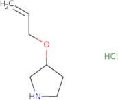 (3R)-3-(Prop-2-en-1-yloxy)pyrrolidine hydrochloride