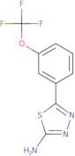 5-[3-(Trifluoromethoxy)phenyl]-1,3,4-thiadiazol-2-amine