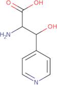 2-Amino-3-hydroxy-3-(pyridin-4-yl)propanoic acid