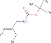 (E)-tert-Butyl (2-(bromomethyl)-3-fluoroallyl)carbamate