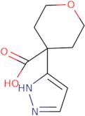 4-(1H-Pyrazol-3-yl)oxane-4-carboxylic acid