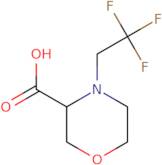 4-(2,2,2-Trifluoroethyl)morpholine-3-carboxylic acid