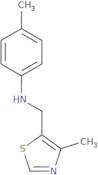 4-Methyl-N-[(4-methyl-1,3-thiazol-5-yl)methyl]aniline