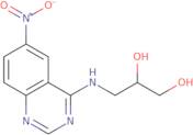 3-[(6-Nitroquinazolin-4-yl)amino]propane-1,2-diol