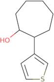 2-(Thiophen-3-yl)cycloheptan-1-ol