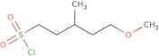 5-Methoxy-3-methylpentane-1-sulfonyl chloride