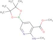 Methyl 2-(methylamino)-5-(4,4,5,5-tetramethyl-1,3,2-dioxaborolan-2-yl)nicotinate