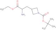 tert-Butyl 3-(2-amino-3-ethoxy-3-oxopropyl)azetidine-1-carboxylate