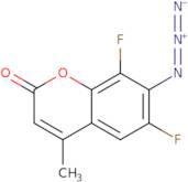 Difluorinated H2S fluorescent probe 1