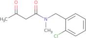 N-[(2-Chlorophenyl)methyl]-N-methyl-3-oxobutanamide