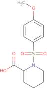 1-(4-Methoxybenzenesulfonyl)piperidine-2-carboxylic acid