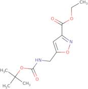 Ethyl 5-(N-BOC)aminomethylisoxazole-3-carboxylate