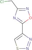3-(Chloromethyl)-5-(1,2,3-thiadiazol-4-yl)-1,2,4-oxadiazole