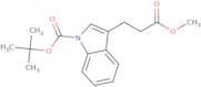 tert-Butyl 3-(3-methoxy-3-oxopropyl)-1H-indole-1-carboxylate